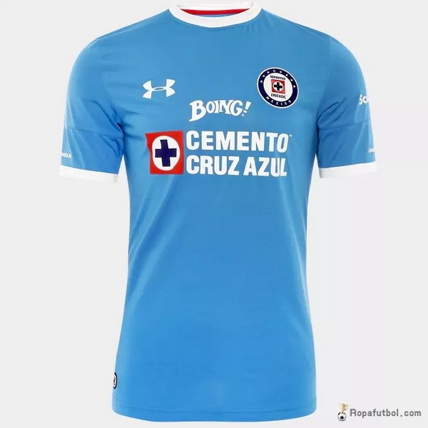 Camiseta Cruz Azul Replica Primera Ropa 2016/17 Azul